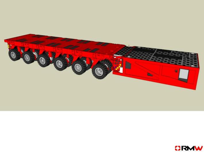 HO/1:87 spmt 6 axle with ppu 3d printed 