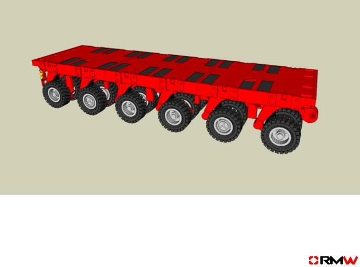 HO/1:87 spmt 6 axles (without ppu) 3d printed 