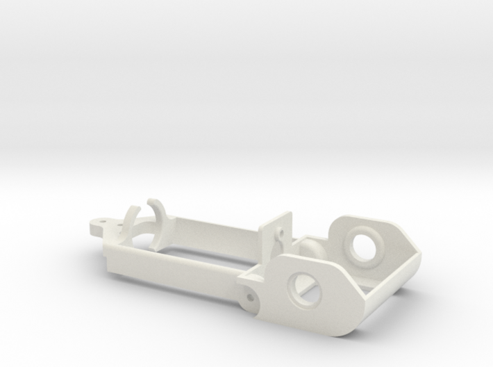 D16 old motor holder &quot;back to '60&quot; 1/24 chassis 3d printed