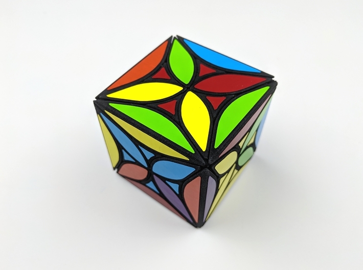 Collider Cube 3d printed Cubic Scramble