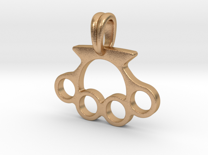 Knuckle Pendant Jewelry Symbol 3d printed