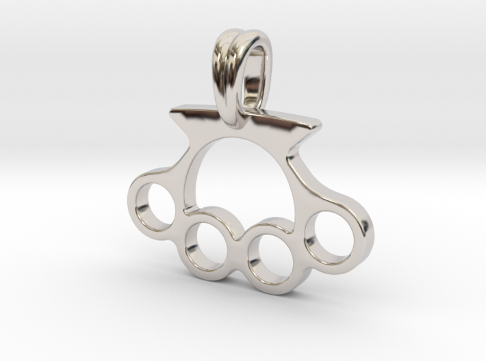 Knuckle Pendant Jewelry Symbol 3d printed