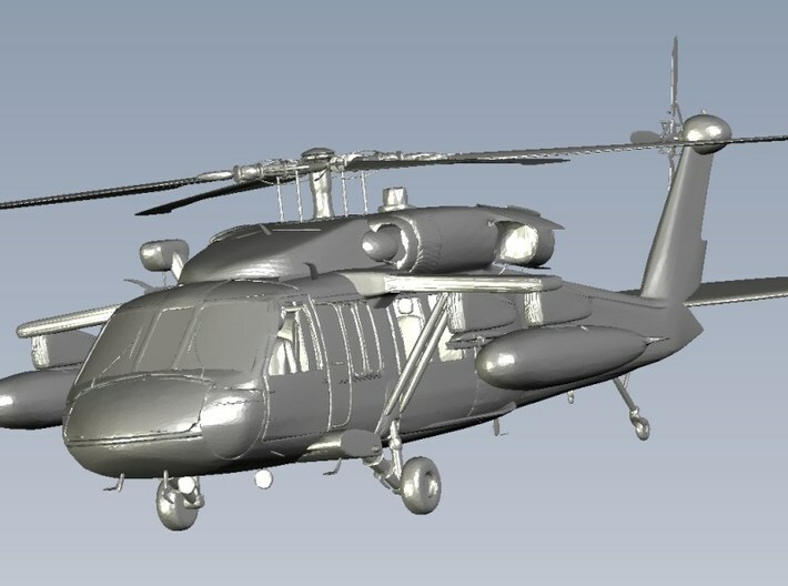 1/200 scale Sikorsky UH-60 Black Hawk x 1 3d printed 
