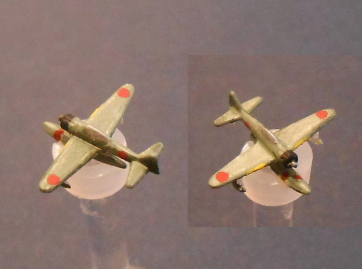 A6M2-N Rufe (WW2) 3d printed Photo and painted by sgberger