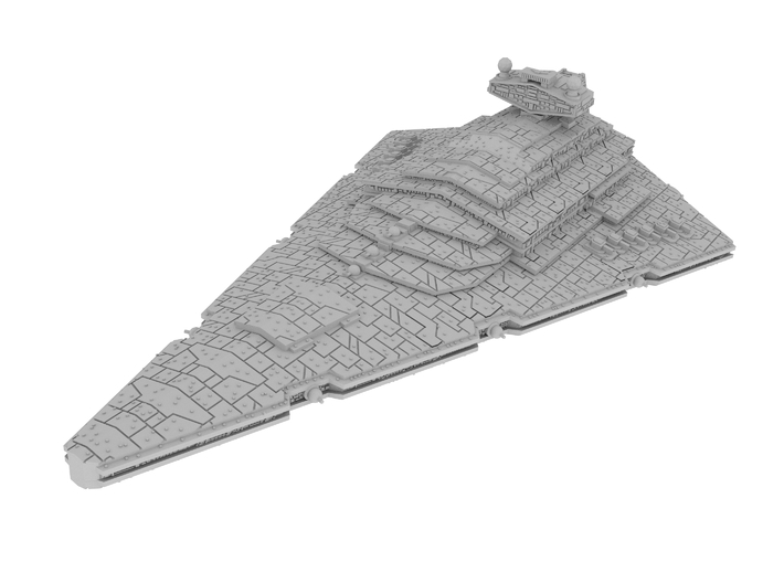 1:21000 - Allegiance Class Battlecruiser 3d printed