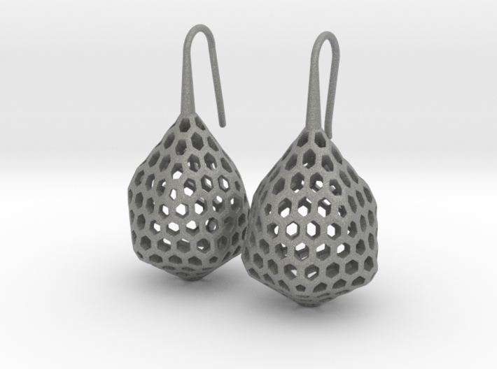 STRUCTURA Stylized, Earrings. 3d printed