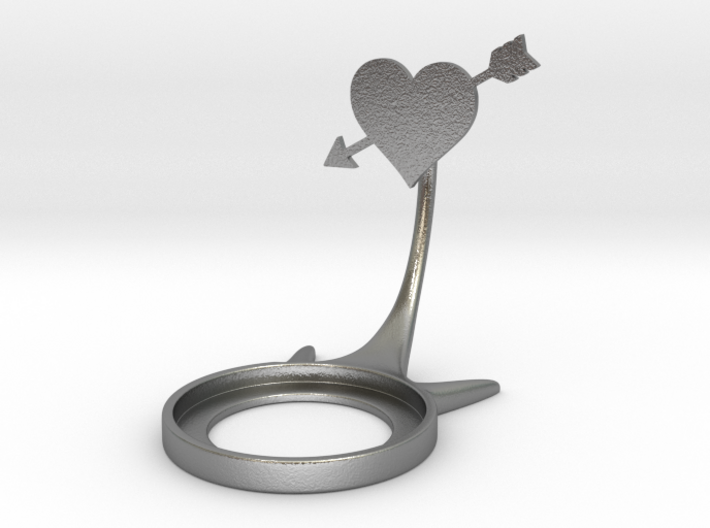 Valentine Arrow Heart 3d printed