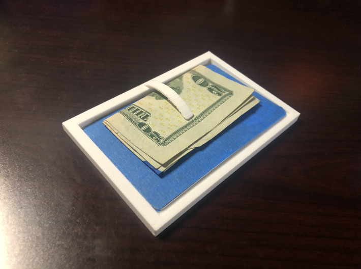 Minimalist Wallet 3d printed