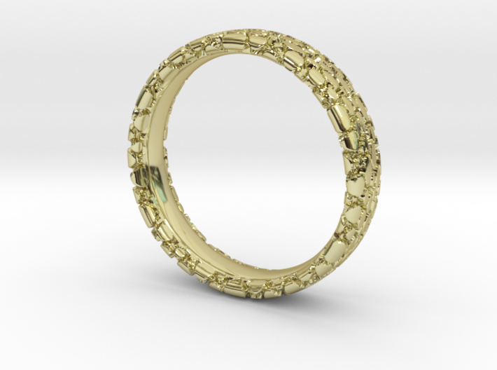 Wedding Ring Snake 5 mm 3d printed