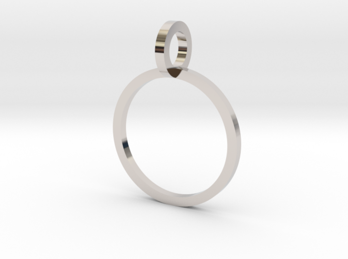 Charm Ring 12.37mm 3d printed