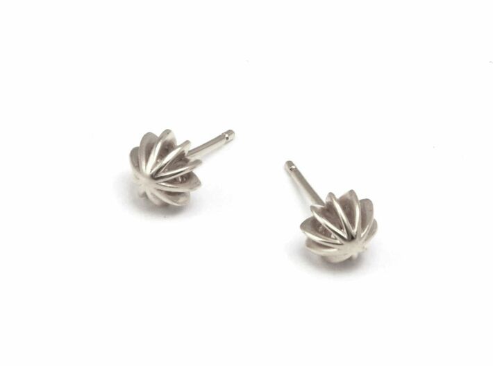 Sea Urchin Earrings small 3d printed lovely earrings