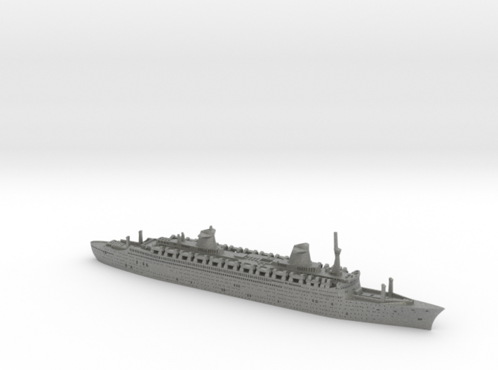 1:1800 SS France (1961) 3d printed