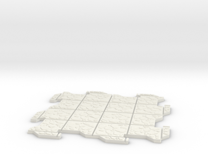 Large Multi Way Dungeon Tile 3d printed