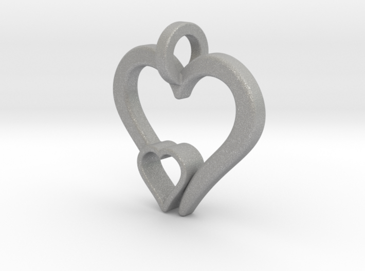 Heart Pendant 3d printed