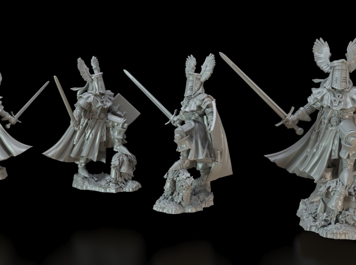 Knight of Castile AVAILABLE on 34 mm / 32 mm / 28 3d printed 
