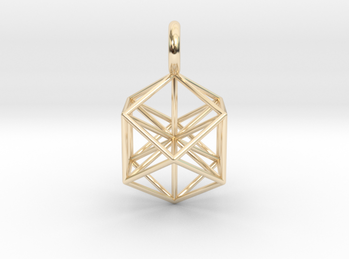 VE pendant with axis 3d printed