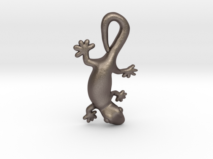 Cute Gecko Pendant 3d printed