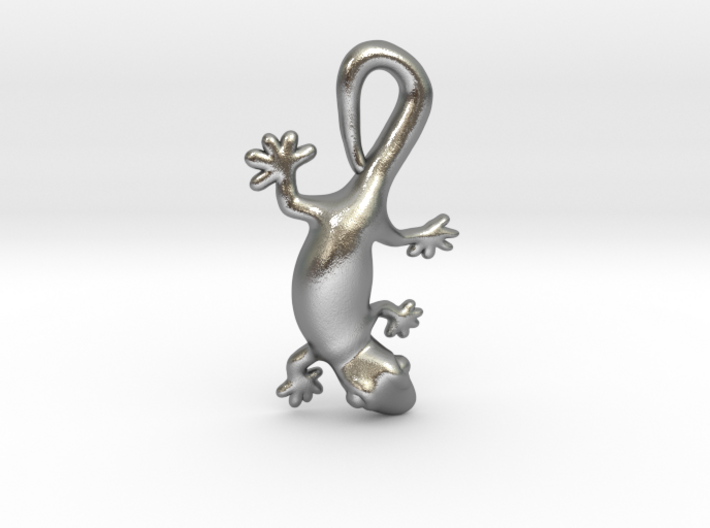 Cute Gecko Pendant 3d printed