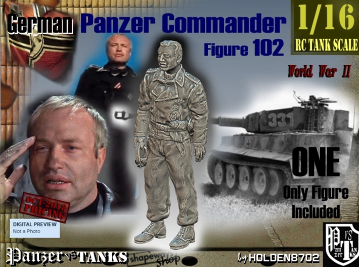 1/16 German Tanker Karl-Otto Fig102 3d printed