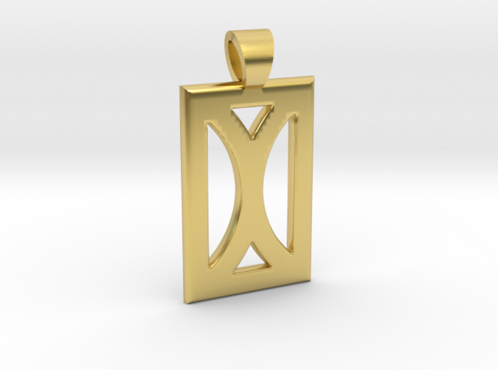 Your month [pendant] 3d printed