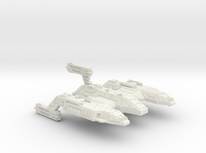 3788 Scale Lyran Refitted Space Control Ship CVN 3d printed
