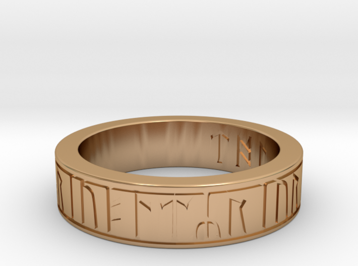 Kingmoor Ring of Regeneration - Bronze 3d printed 