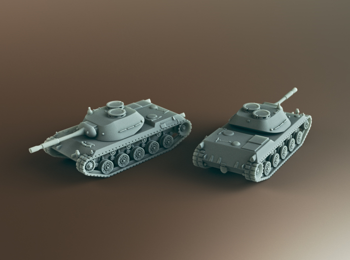 Spähpanzer Ru 251 Tank Scale: 1:144 3d printed