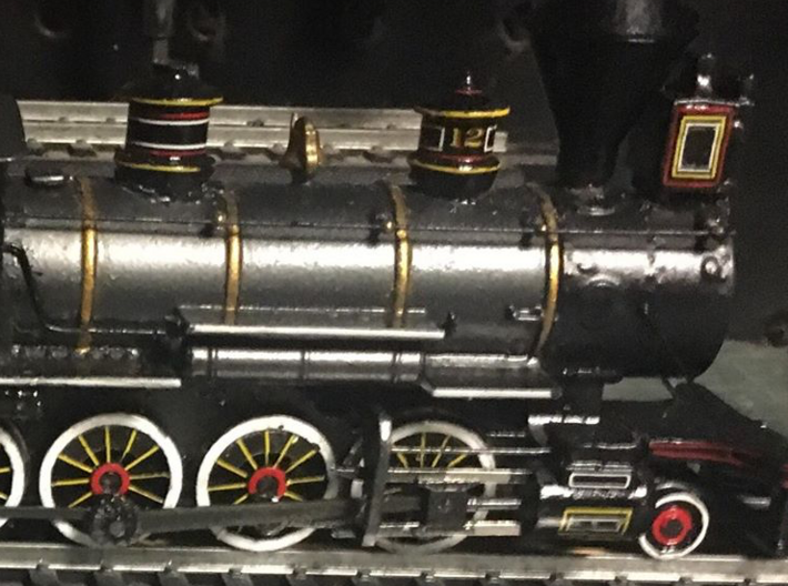 HO Scale C.K. Holliday Style Details 3d printed 