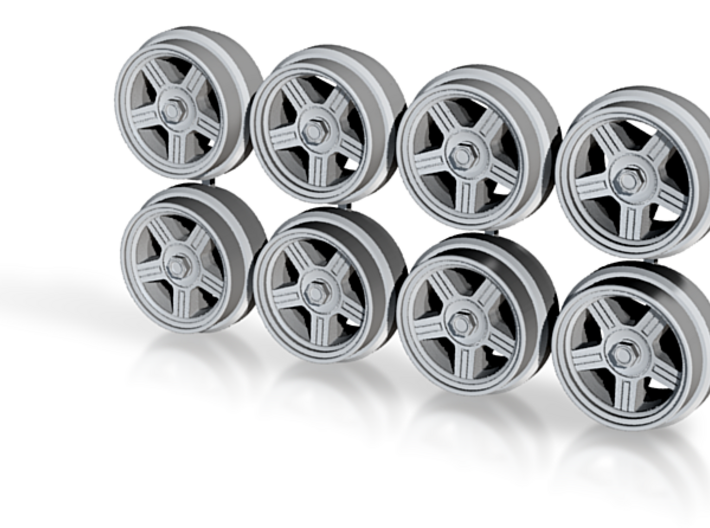 Camaro IROC Wheels 7.6mm 3d printed