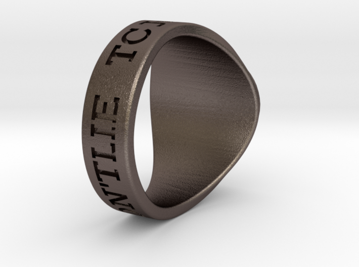 Superball BALLDON'TLIE Ring S16 3d printed