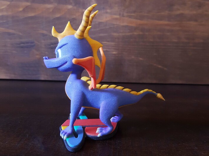 Spyro The Dragon 3d printed 