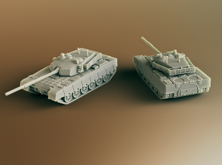 Type 90-II Chinese MBT Scale: 1:144 3d printed