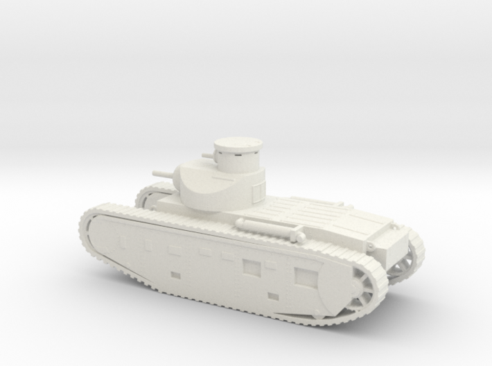 1/87 Scale M1921 Medium Tank 3d printed