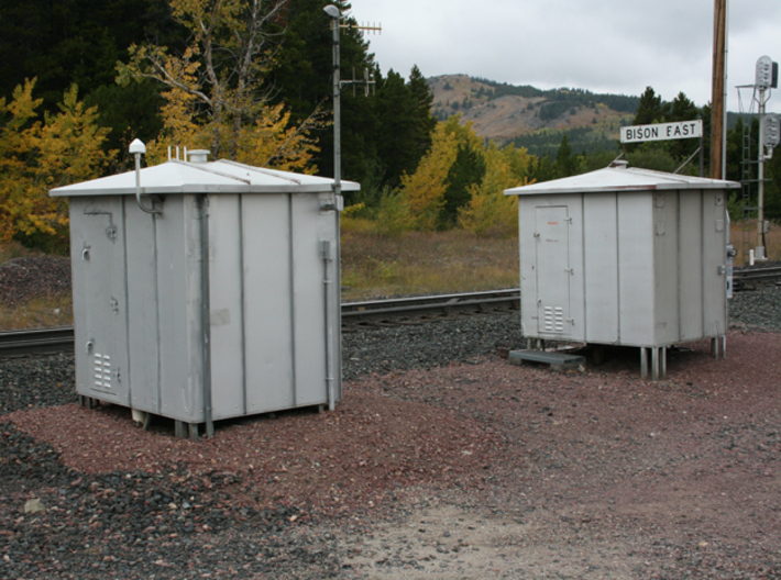 N - GN Railway - GRS CTC Bungalow Qty. 2 3d printed The CTC Bungalows in Bison, MT - Photo Courtesy of Ron Ferrel