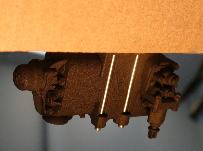 1/8 Scale AB Valve 3d printed Your 1/8 scale freight cars deserve the quality of a KKMC AB valve!