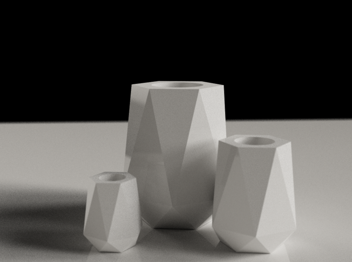 Modern Vase 01 3d printed 