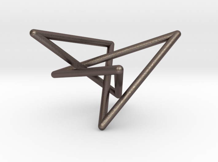 Steel Figure-Eight Stick Knot 3d printed 