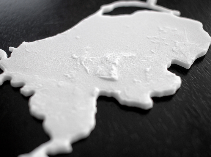 Netherlands Christmas Ornament 3d printed