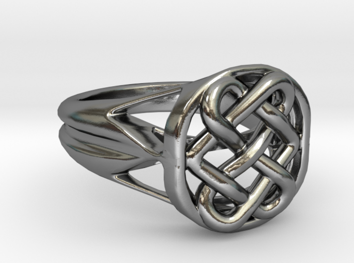 The Eternal Knot 3d printed