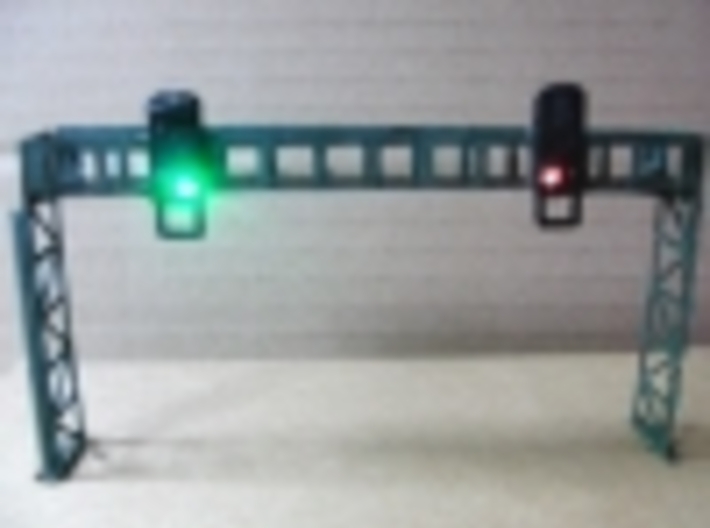 Signalbruecke N 1:160 3d printed Signalbrücke Spur N