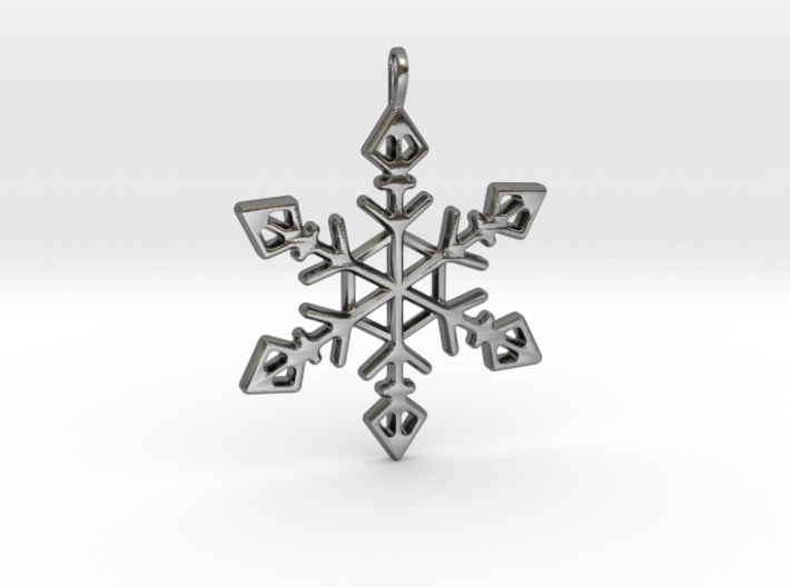 Winter Wonderland Pendant 3d printed