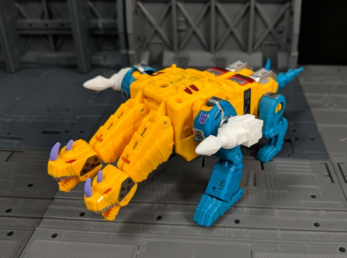 TF Weapon G1 style Magnus Missile Add On 3d printed 