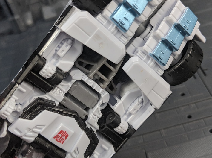 TF Combiner Wars Hands for Prowl wrist Rotation 3d printed 