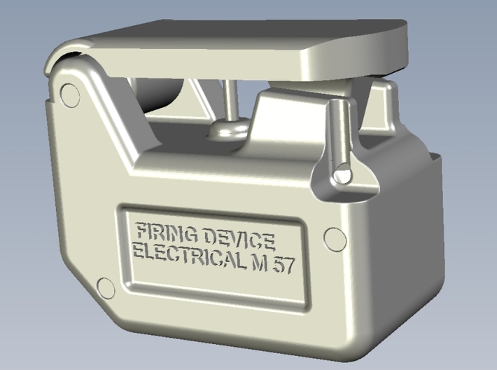 1/15 scale M-18 Claymore mine & M-57 switch x 20 3d printed 