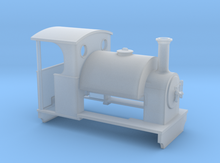 006.5 open backed cab saddle tank 3d printed