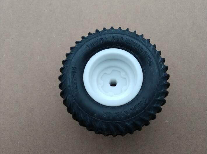 Cox Bug-Buggy Rear Wheel Outer Hub 3d printed 