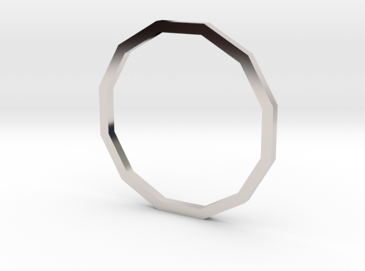 Dodecagon 16.30mm 3d printed