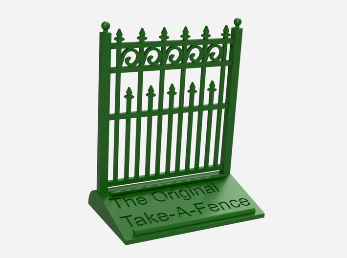 The Original Take-A-Fence: The Higher Than Thou 3d printed 