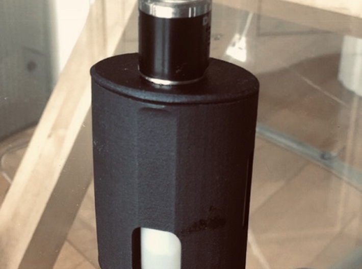 "HIP Flask" DNA 250c Dual 2x700 Squonker  3d printed 