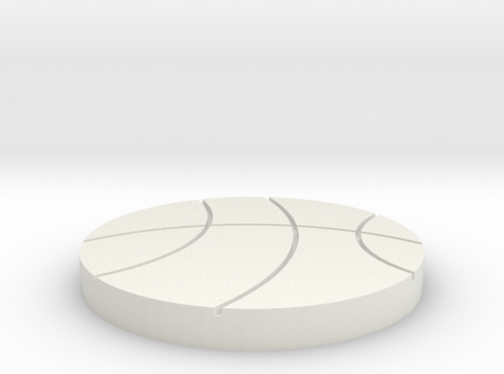 basketball coasater 3d printed